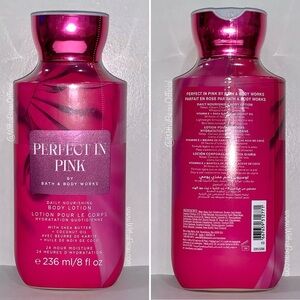 Bath & Body Works Daily Nourishing Body Lotion - Perfect in Pink